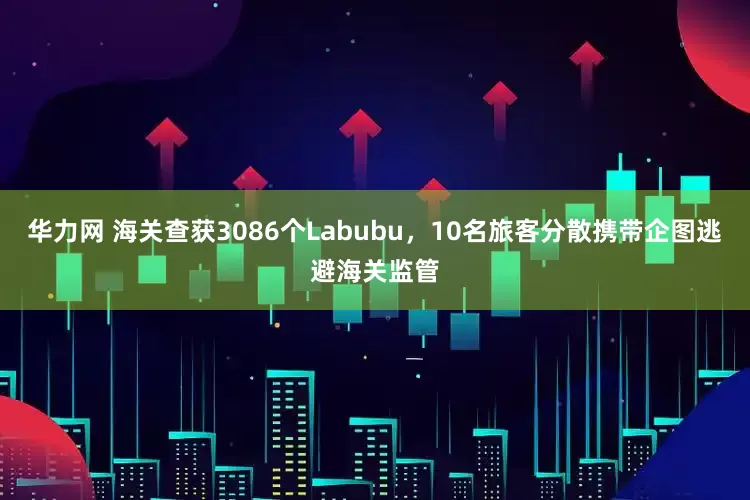 华力网 海关查获3086个Labubu，10名旅客分散携带企图逃避海关监管